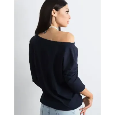 Dámská halenka MODA4691 tmavě modrá