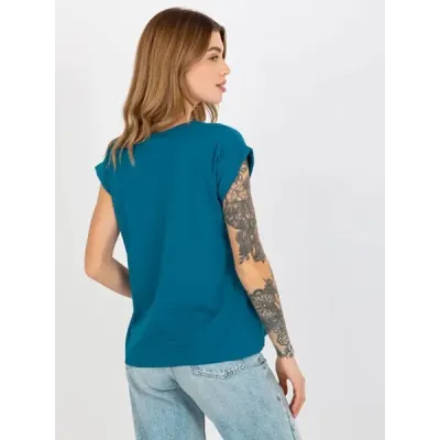 Dámské bavlněné triko MODA4833 zelené