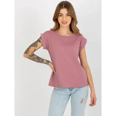 Dámské bavlněné triko MODA4833 růžové
