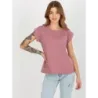 Dámské bavlněné triko MODA4833 růžové