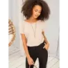 Dámské triko MODA4662 béžové