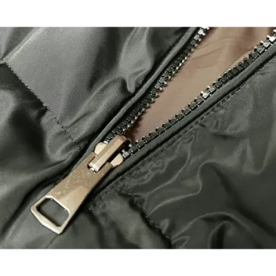 Dámská dlouhá vesta oboustranná MODA8248 khaki-béžová