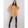 Oversize mikinové šaty s velbloudím páskem MODA7253 camel