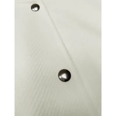 Vlněná dámská bombera MODA5687 ecru