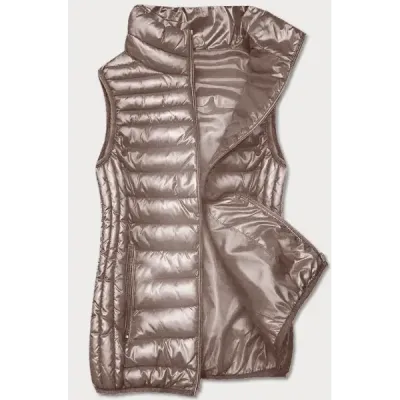 Dámská vesta MODA8233 tmavě béžová