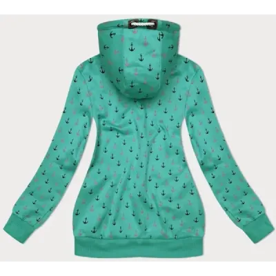 Dámská mikina MODA2307 zelená