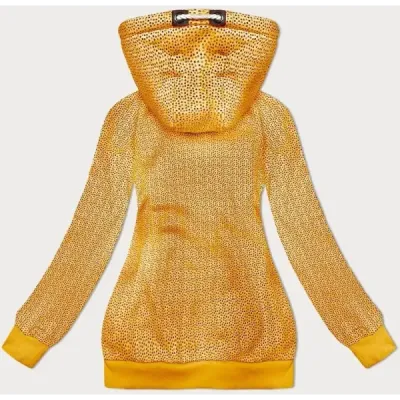 Dámská mikina MODA2316 tmavě žlutá