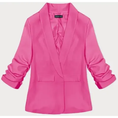 Tenké dámské sako MODA356 růžové
