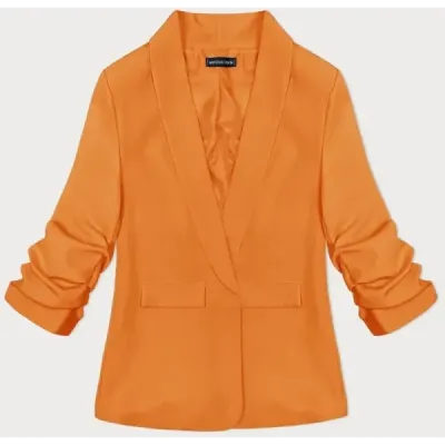 Tenké dámské sako MODA356 pomeranč Tenké dámské sako MODA356 pomeranč