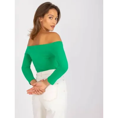 Dámská bavlněná halenka MODA4692 zelená