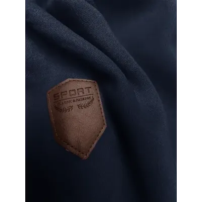 Hrubá dámská mikina MODA2302 tmavě modrá