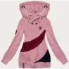 Hrubá dámská mikina MODA2302 růžová