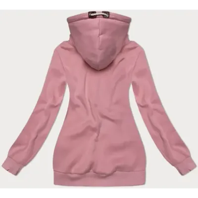 Hrubá dámská mikina MODA2302 růžová