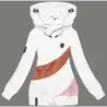 Hrubá dámská mikina MODA2302 bílá