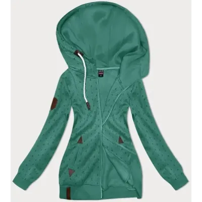 Dámská mikina MODA2306 tyrkysova