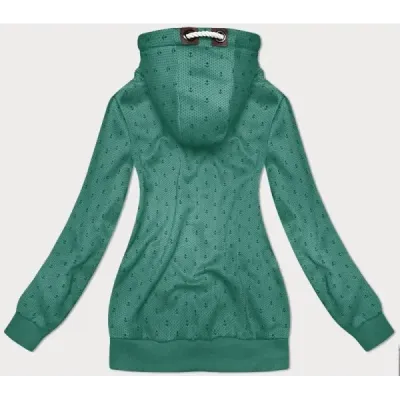 Dámská mikina MODA2306 tyrkysova