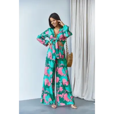 Dámská souprava MODA8175 zelená