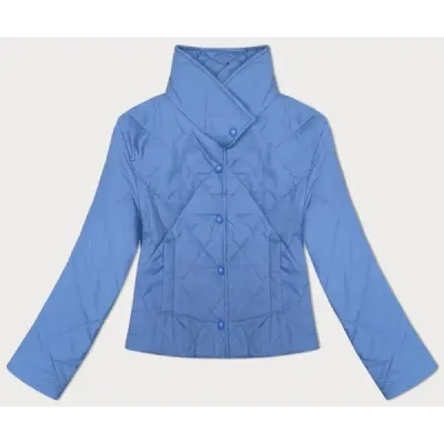 Prošívaná dámská bunda MODA0067 modrá