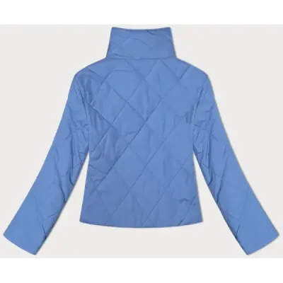 Prošívaná dámská bunda MODA0067 modrá