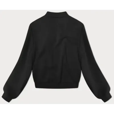 Dámská mikina s růžemi MODA6023 černá