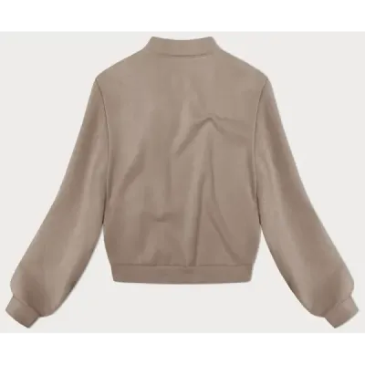 Dámská mikina s růžemi MODA6023 béžová