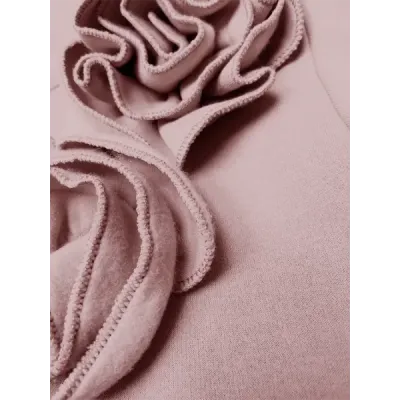Dámská mikina s růžemi MODA6023 růžová