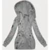 Dámská mikina s hvězdičkami MODA2313 šedá