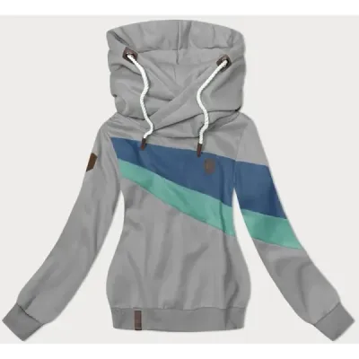 Dámská mikina MODA2301 šedá