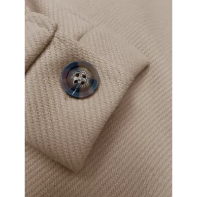Volná dámská bunda MODA4003 béžová