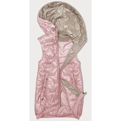 Dámská vesta MODA8240big růžová
