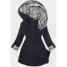 Dámská bunda parka MODA2401 tmavě modrá