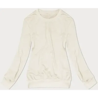 Tenká dámská mikina MODA8W05 ecru
