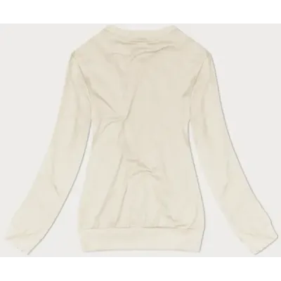 Tenká dámská mikina MODA8W05 ecru