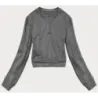 Dámská tenká mikina MODA938 tmavě šedá