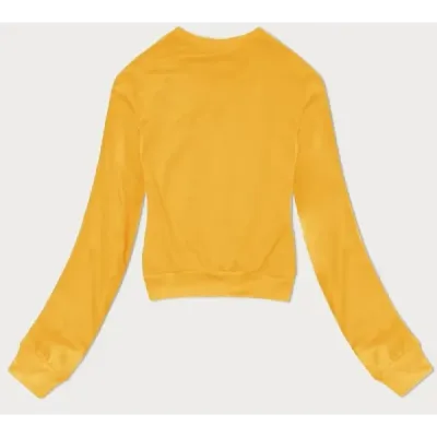 Dámská tenká mikina MODA938 žlutá