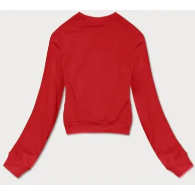 Dámská tenká mikina MODA938 červená