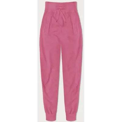 Tenké dámské tepláky MODA03 růžové