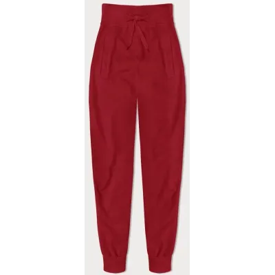 Tenké dámské tepláky MODA03 červené