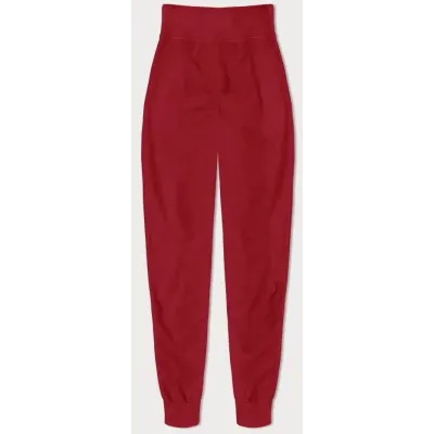 Tenké dámské tepláky MODA03 červené