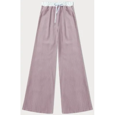 Dámské široké kalhoty MODA8629 růžové