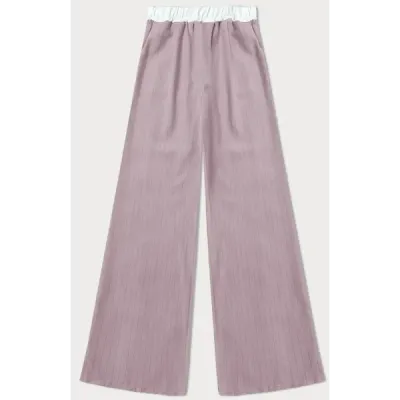Dámské široké kalhoty MODA8629 růžové