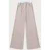 Dámské široké kalhoty MODA8629 světle béžové