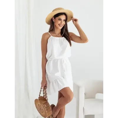 Dámské šaty MODA652 ecru