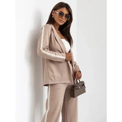 Dámská sportovní souprava MODA2118 béžová