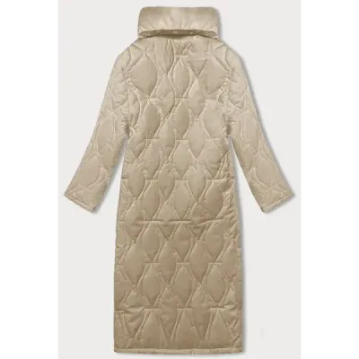 Dámský kabát oversize MODA3177 béžový