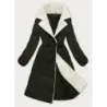 Dámský zimní kabát MODA9168 army