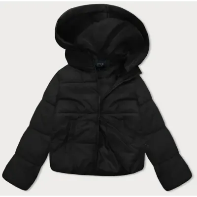 Krátká dámská zimní bunda MODA9187 černá