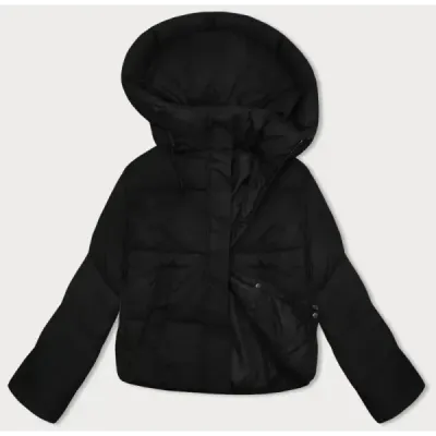 Krátká dámská zimní bunda MODA9188 černá