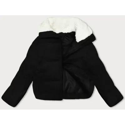 Dámská bunda s vysokým límcem MODA3230 černá
