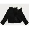 Dámská bunda s vysokým límcem MODA3230 černá